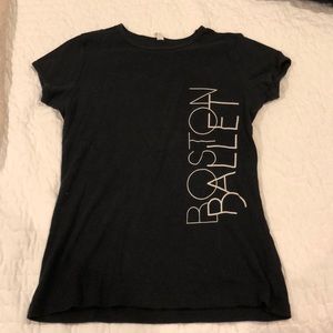 Boston Ballet Black Tee Shirt